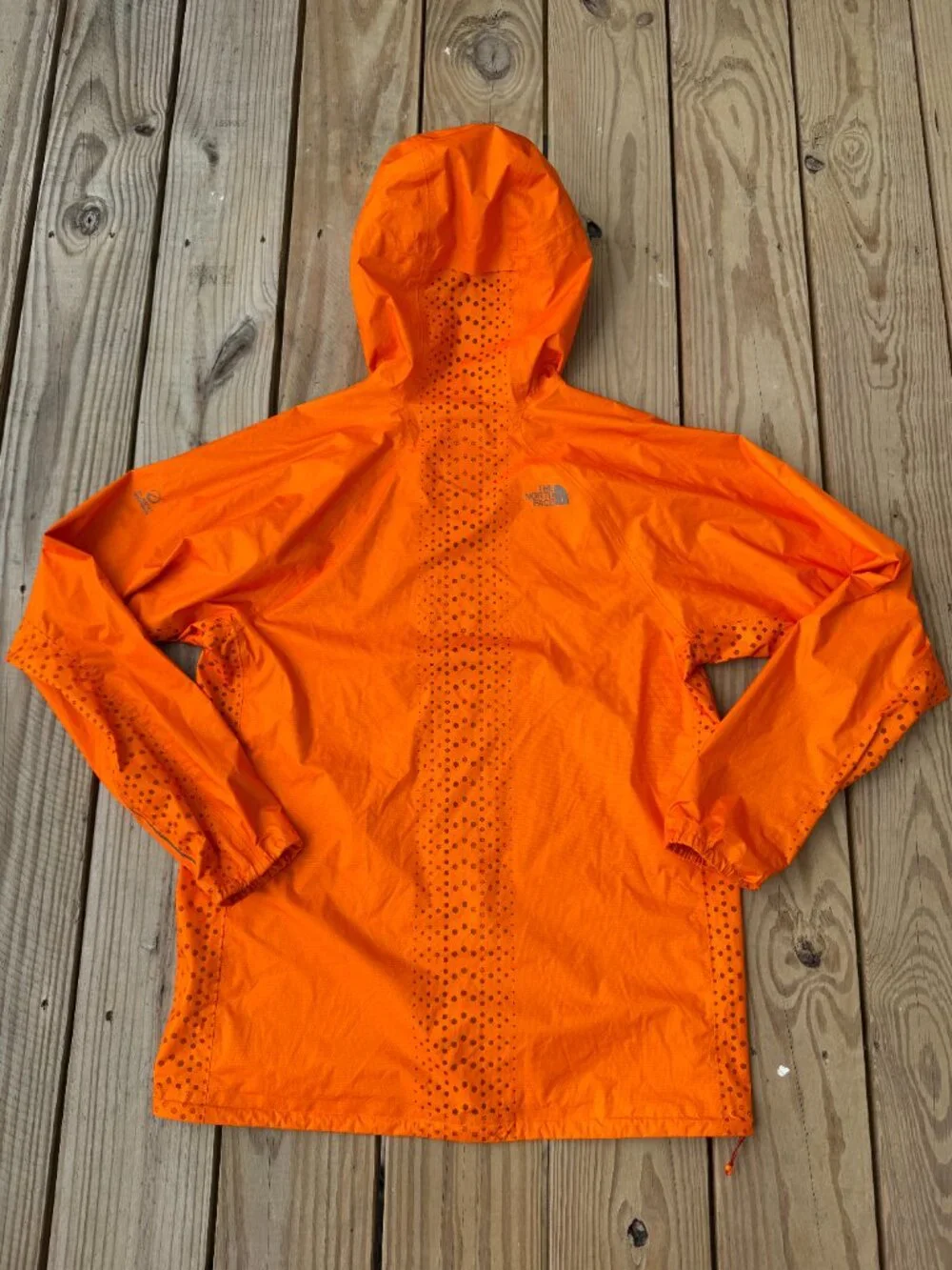 North Face Flight Series Fuse Jacket Men's Medium Windbreaker UltraLight Orange